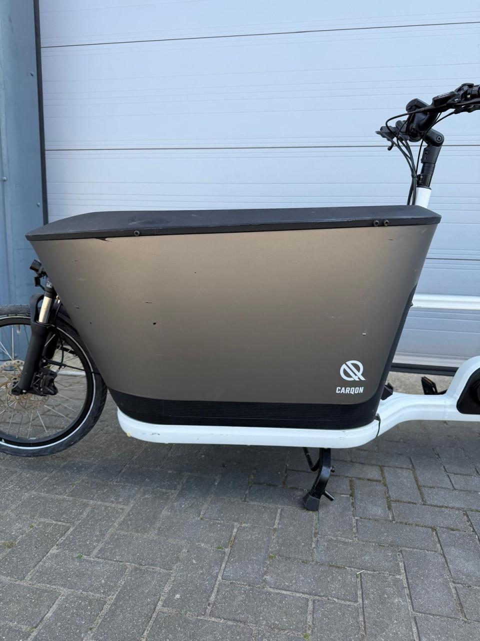 Carqon Classic elektrische bakfiets – slechts 101 km gereden