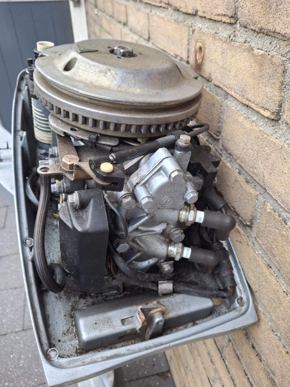 Buitenboordmotor evinrude 2 cilinder 5pk