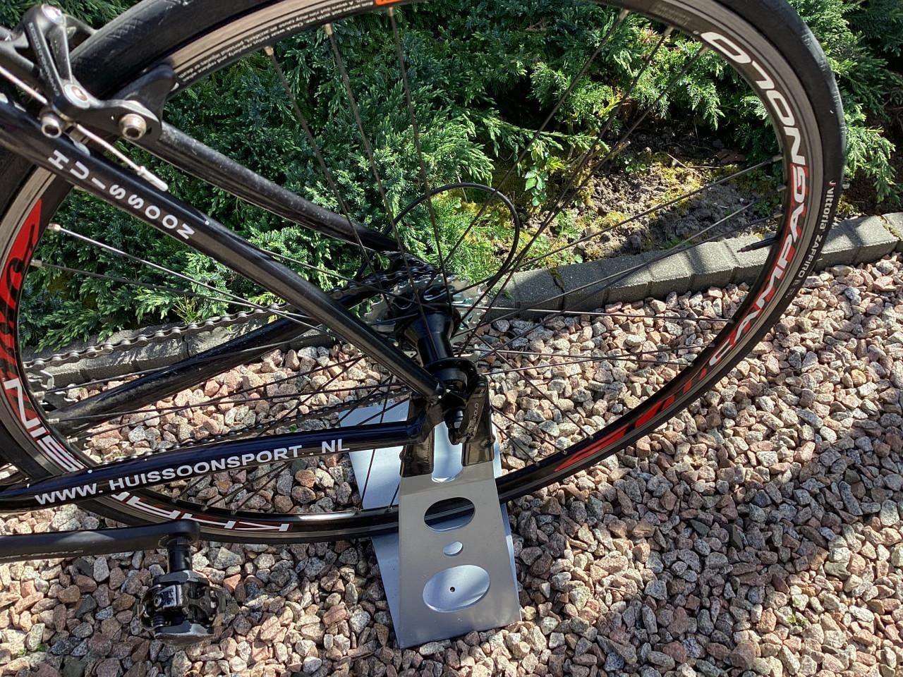 Retro Huissoon racefiets, in zeer goede staat, Columbus Tusk carbon vork