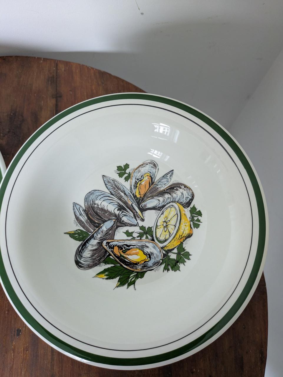 7 delig mosselservies