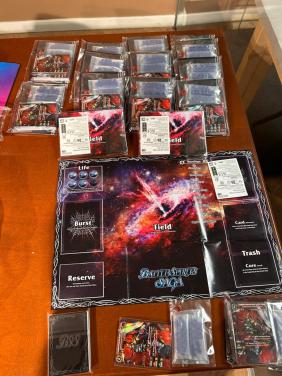 🌌 Grote Partij Battle Spirits Saga: 10+ Demo Decks & Speelmatten