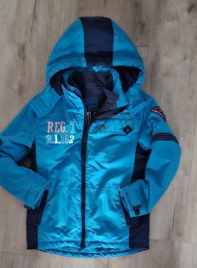 Winterjas, mt 146 blauw