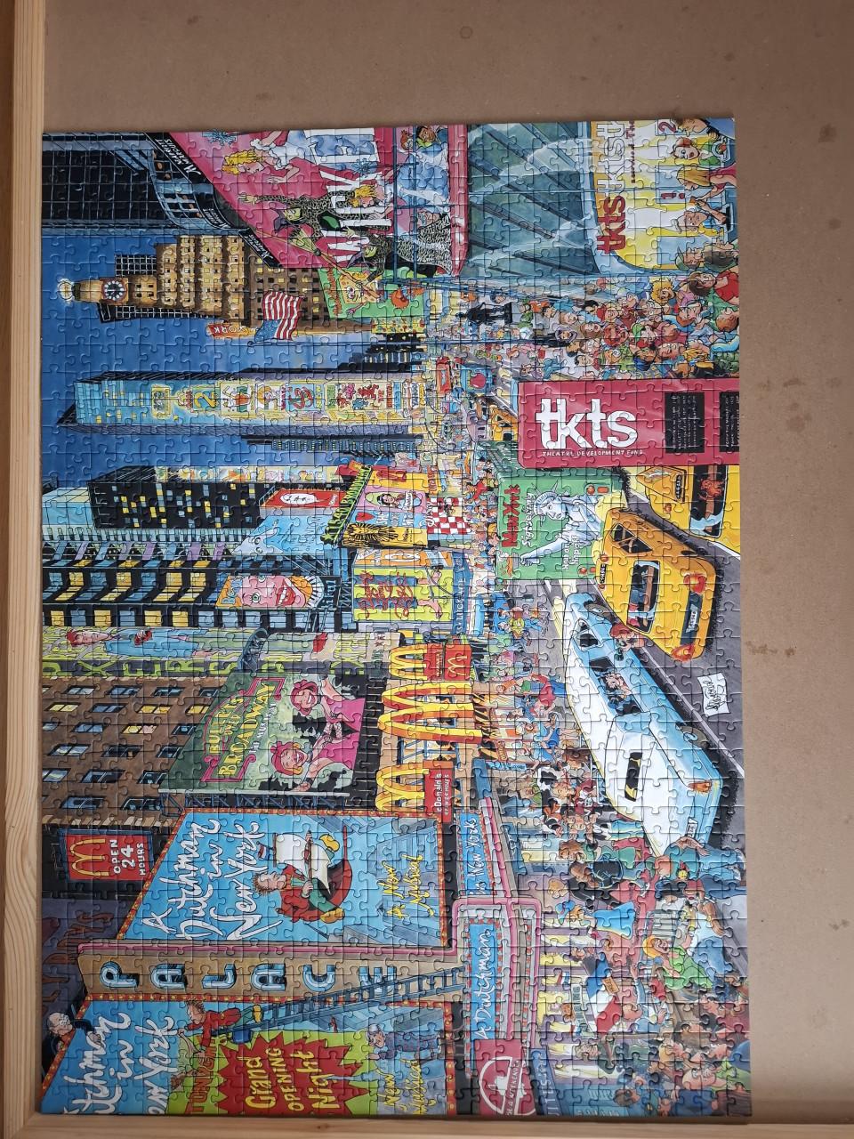 Puzzel 1000 stukjes