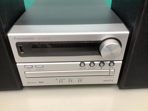 Stereo-set, miniset Panasonic SA-PM250. USB, Bluetooth.