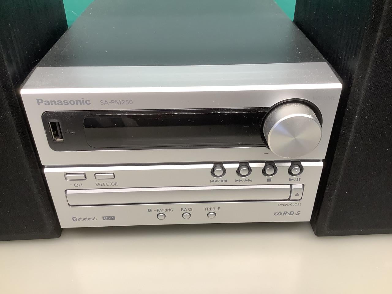 Stereo-set, miniset Panasonic SA-PM250. USB, Bluetooth.