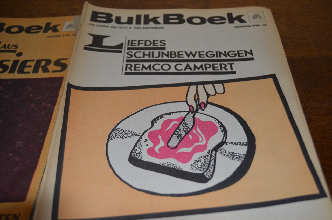 20 Bulkboeken en literatuurkranten w.o 100e BB 1979/'80