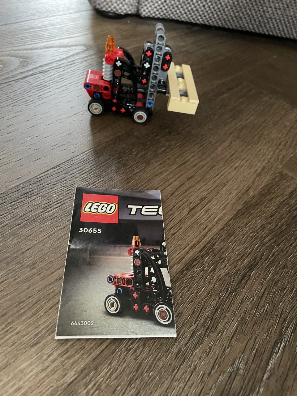 Lego Technic: Vorkheftruck met pallet 30655