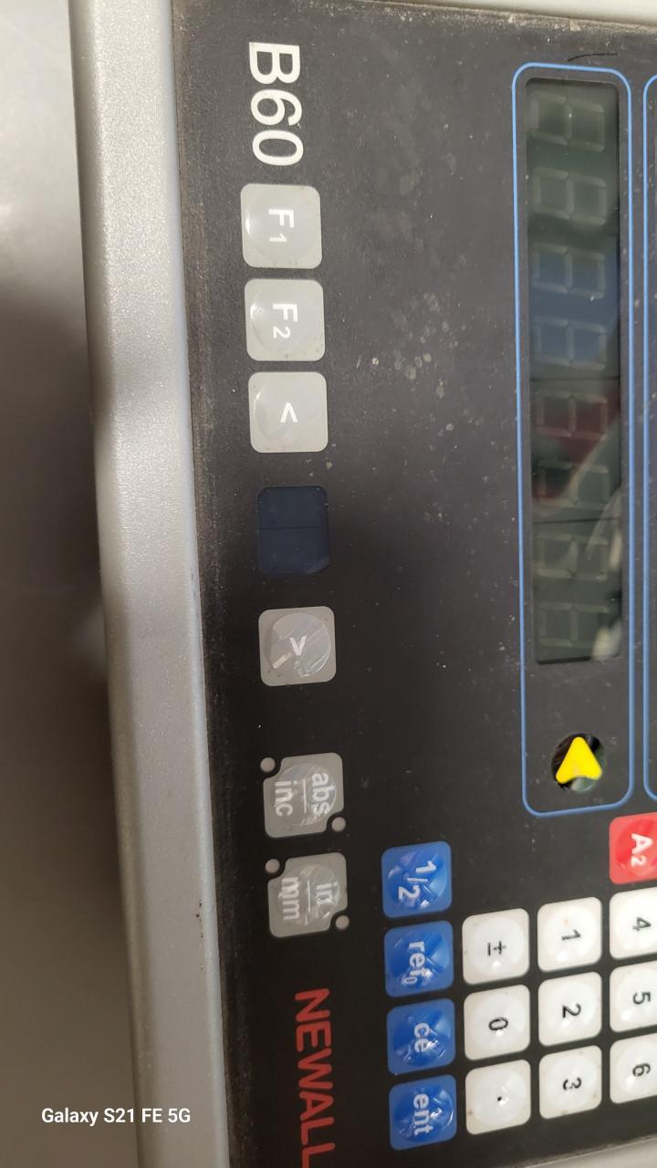 2 Kanaals digitale uitlezing voor draai en freesbank e.d.