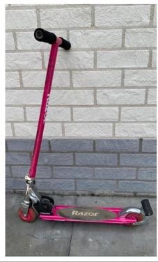 Stepje Razor Spark met licht in de wieltjes