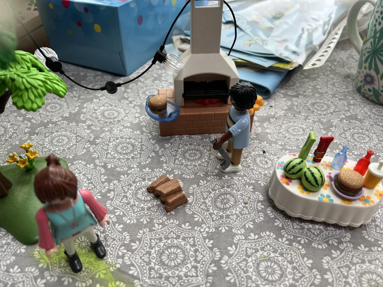 Playmobil bbq feest