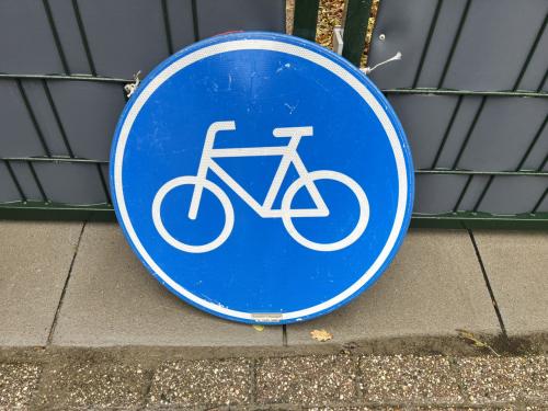 Verkeersbord Fietspad