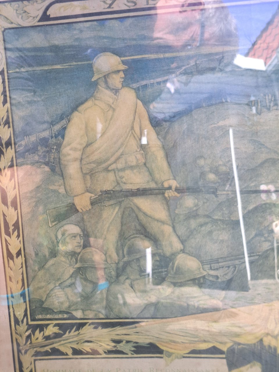 WO 1 oorkonde