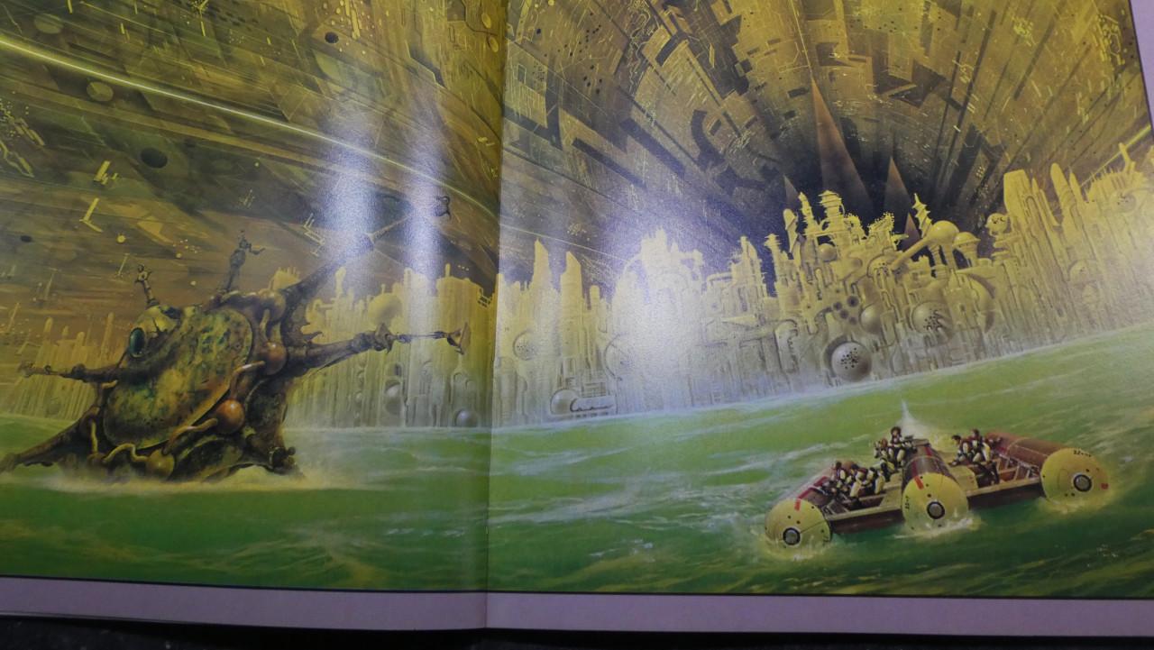 Boek buiten aardse landschappen