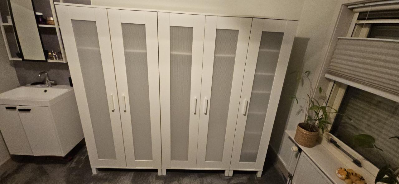 Ikea kasten Aneboda wit