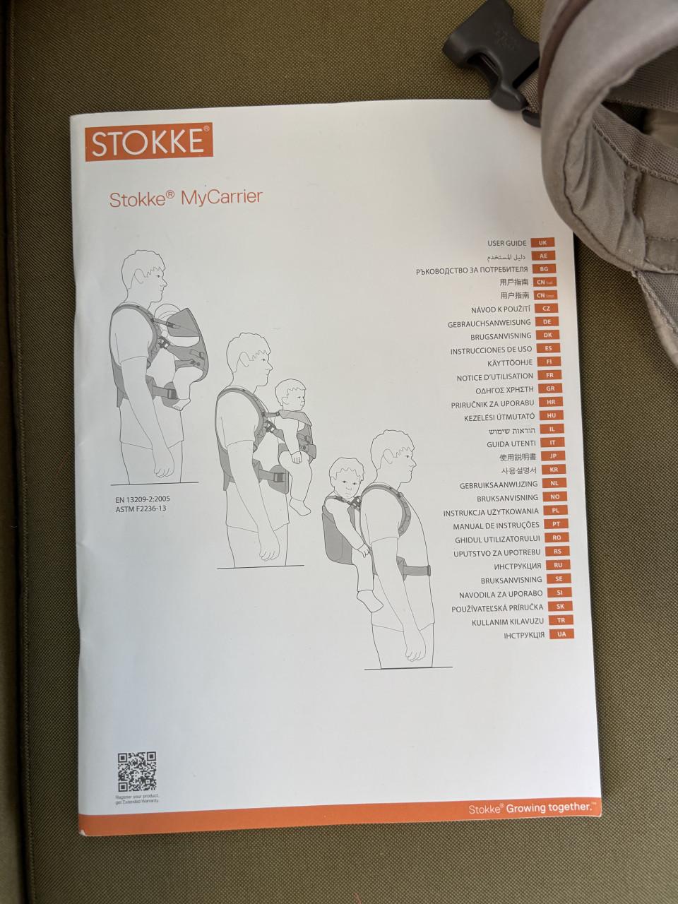 Stokke MyCarrier 3 in 1 draagzak