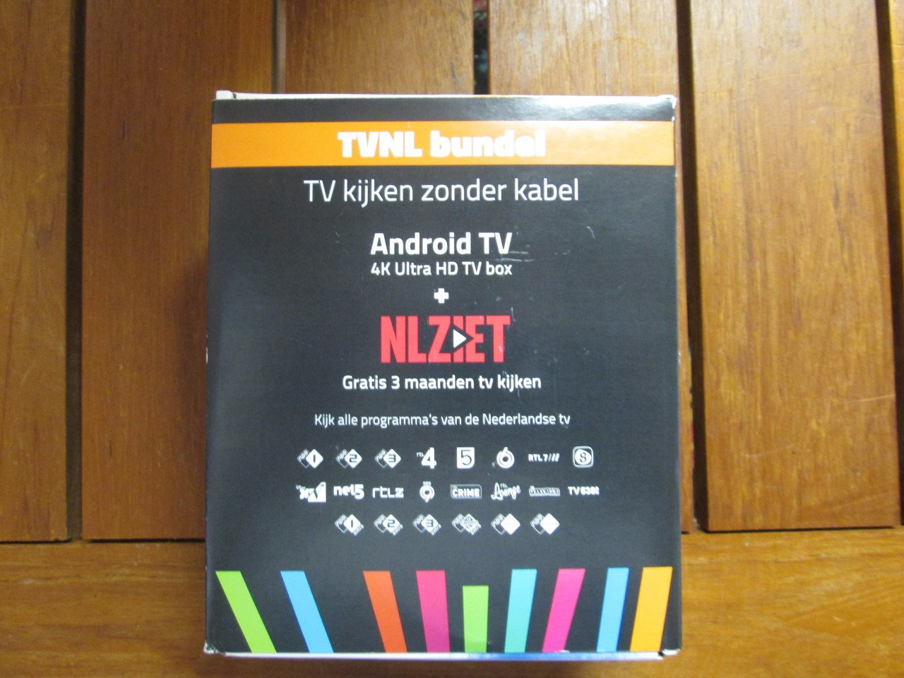 TV box voor ontvangst NL ziet/Netflix enz   NIEUW