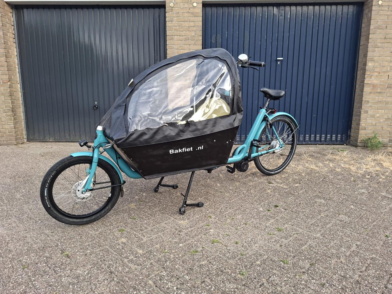 Elektrische Bakfiets.nl cargo long met veel extra's
