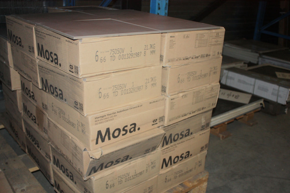 3030-45 Mosa mat agaatgrijs tegels, 30 x 30 cm, mat agaatgrijs, per m²