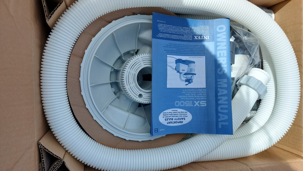 Intex zwembad pomp