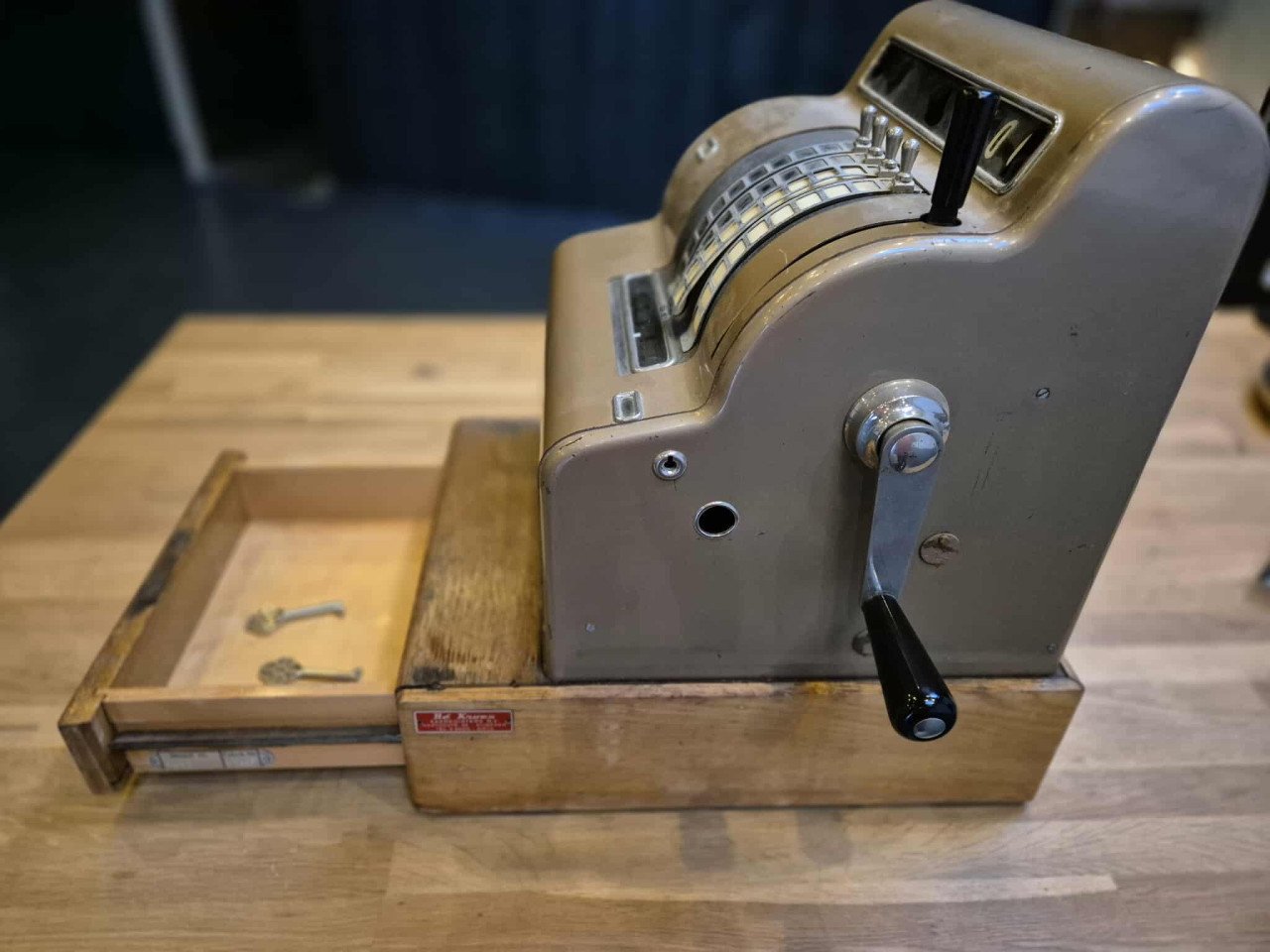 Oude kassa Vintage