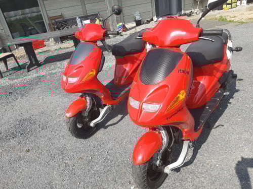 Italjet F50 Zandvoort Circuit Park scooter