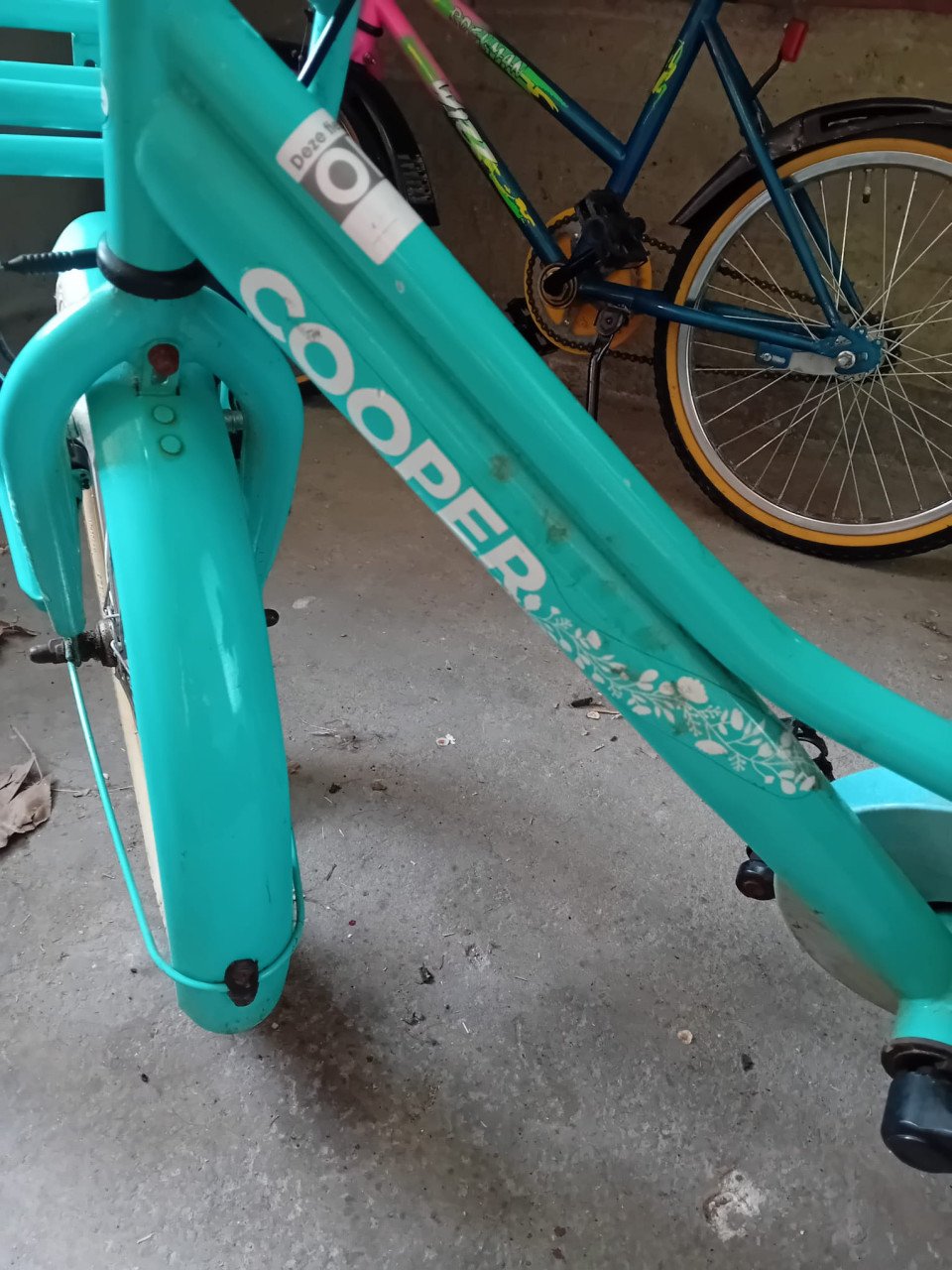 Kinder fiets 18 inch Popal Cooper