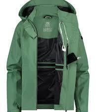 Dames tussen (regen) jas