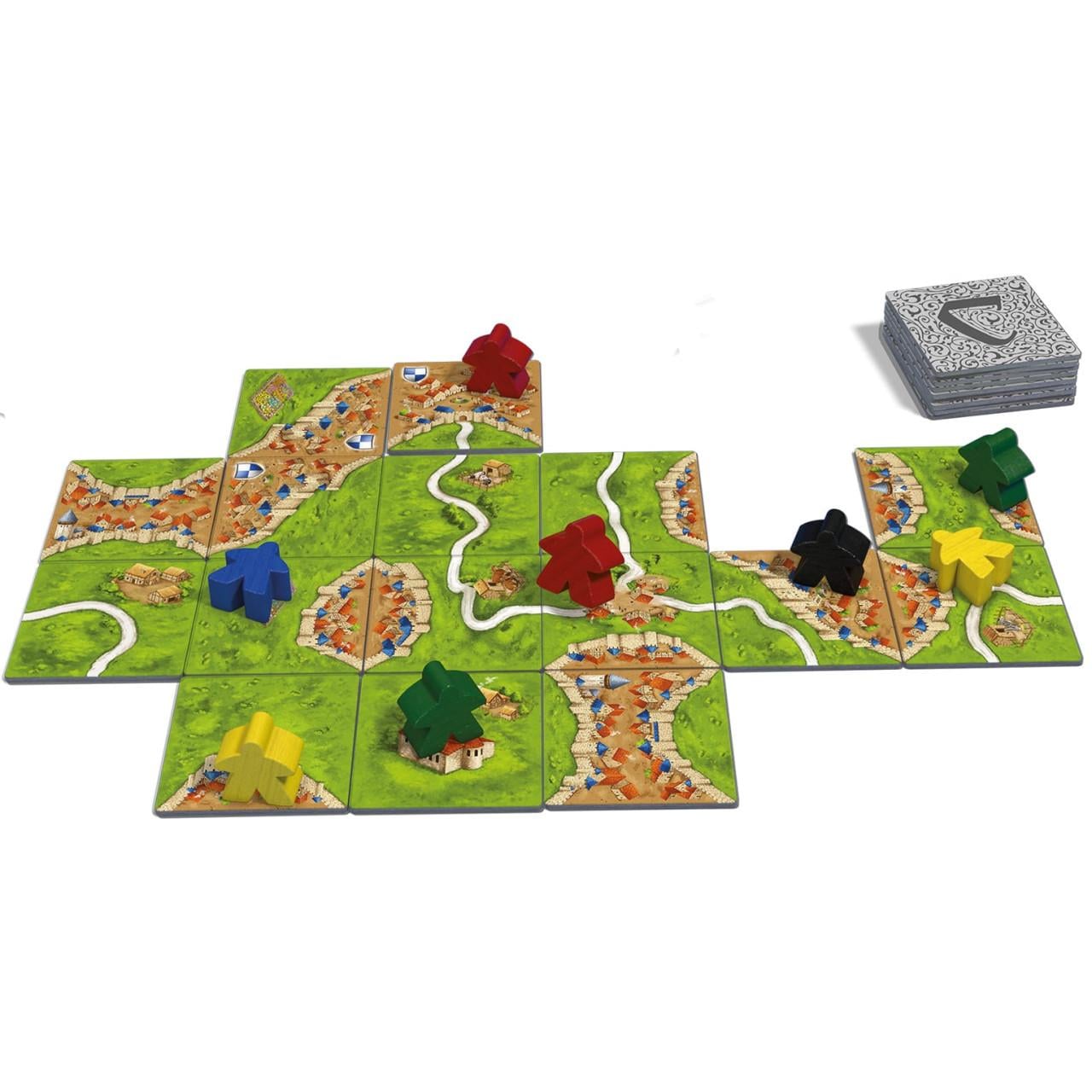Carcassonne basisspel, inclusief De Rivier en De Abt NIEUW!!