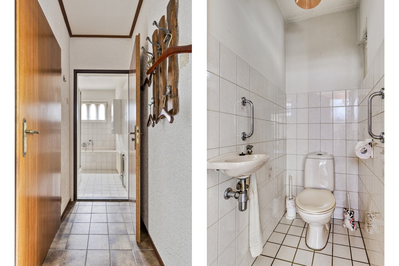 Vrijstaande woning slaapkamer, badkamer begane grond, 600 m² Heinkenszand