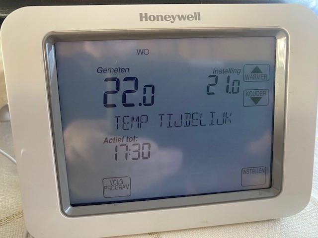 Thermosstaat Honeywell Touch