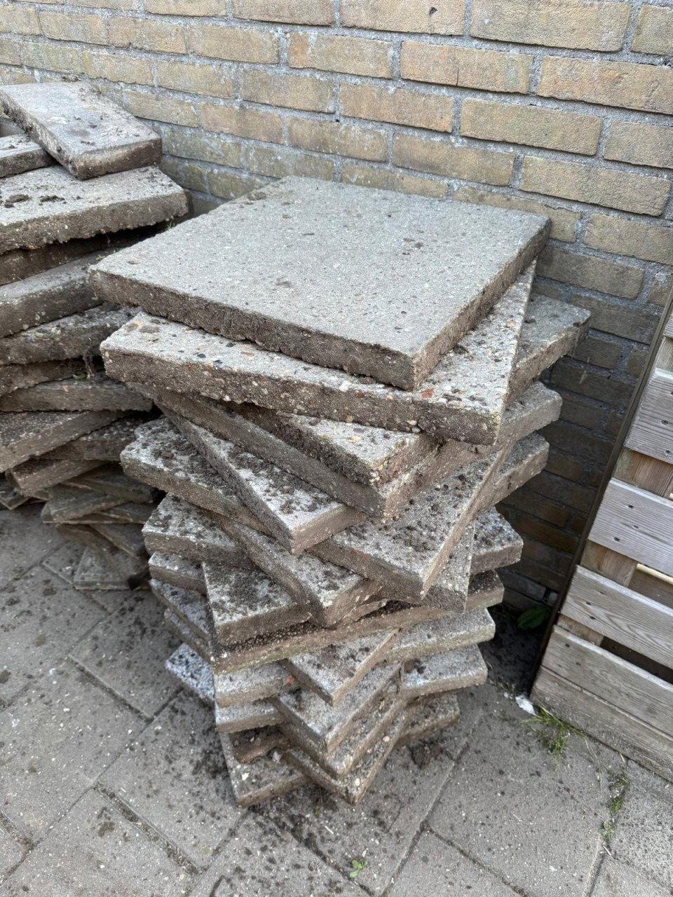 Gratis tuin tegels