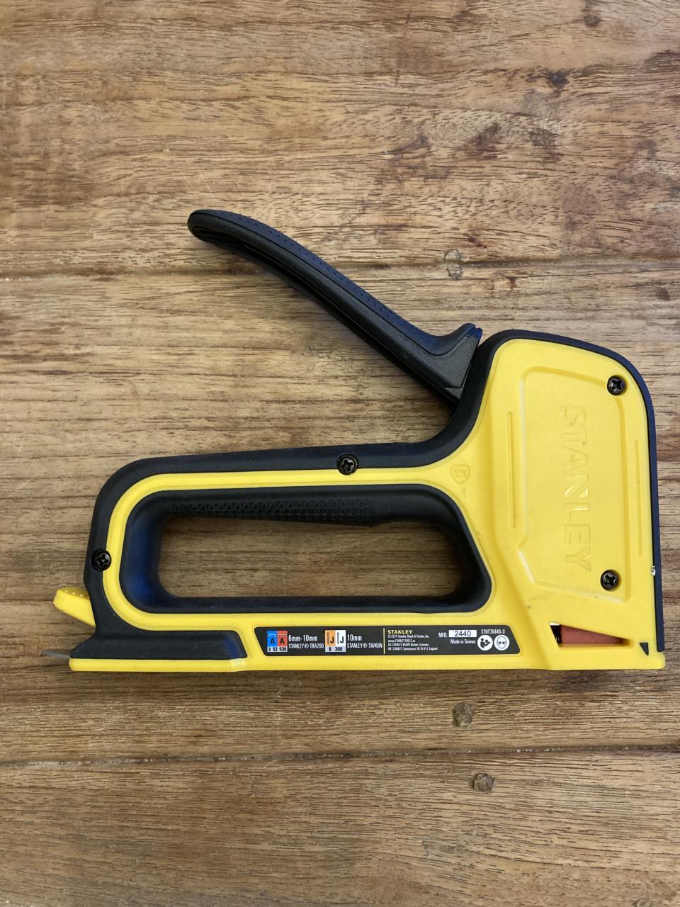 Nietmachine; 1x gebruikt!