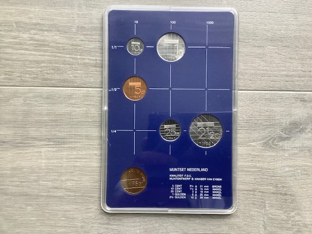 Nederland  FDC jaarsets 1982 t/m 1986.