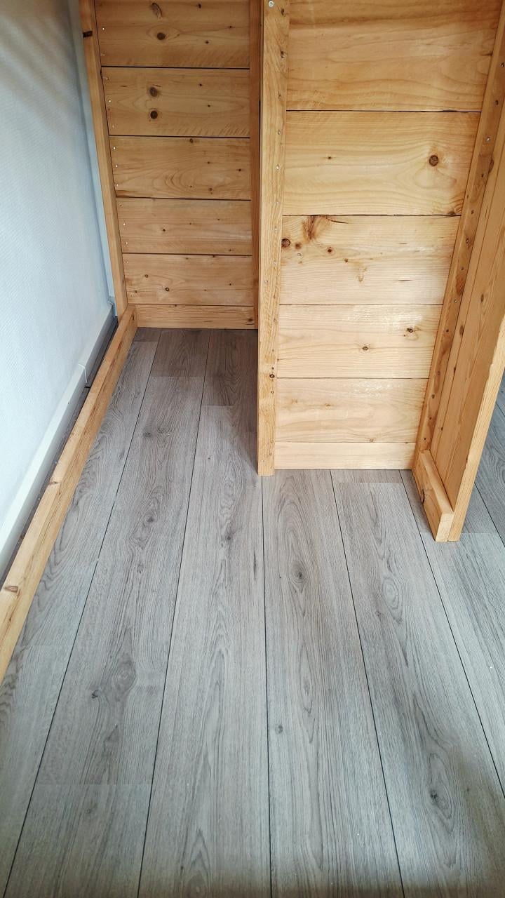 Steigerhout bed! ZELF UIT ELKAAR HALEN!