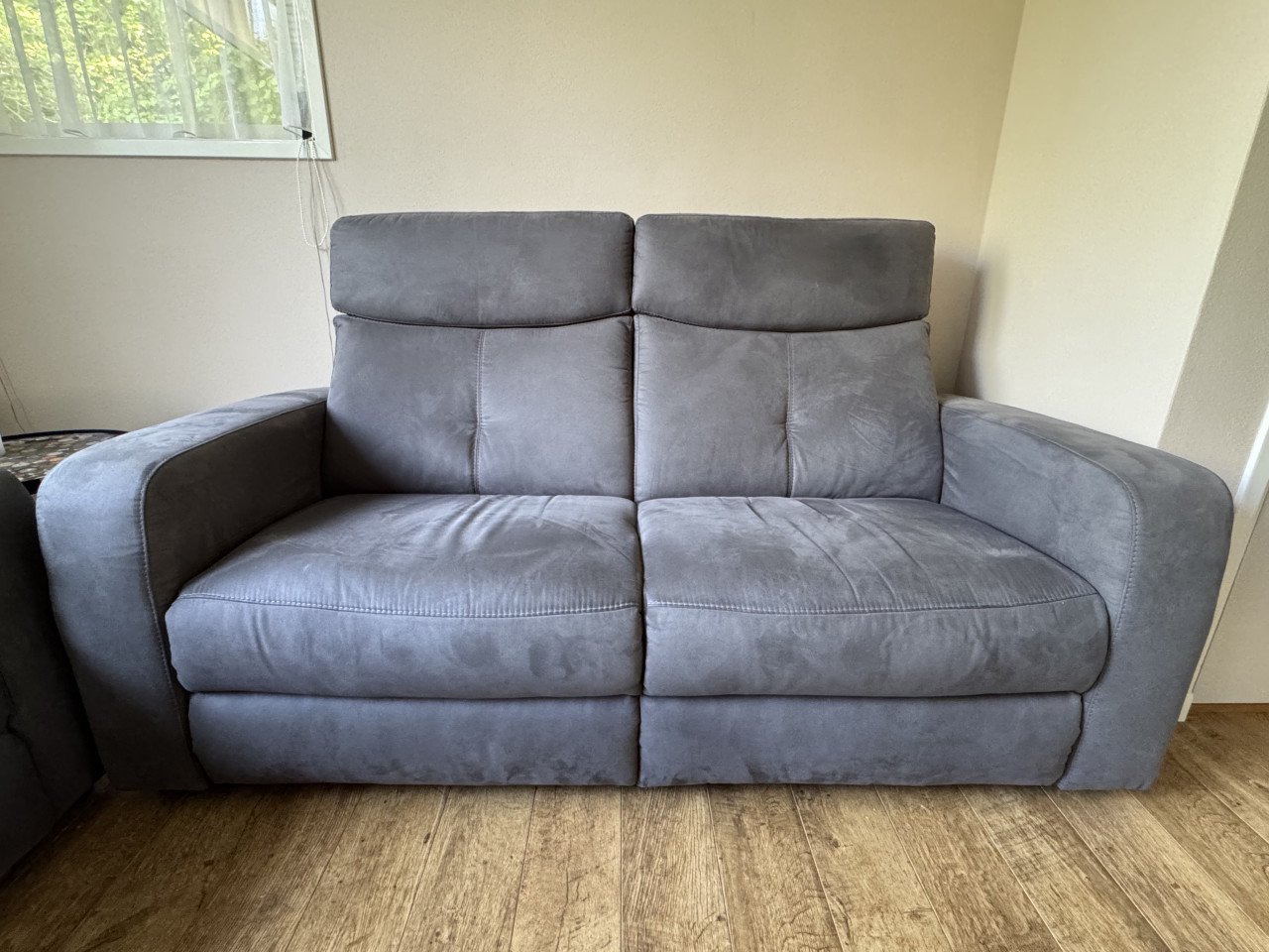 2x 2.5 zitsbank + salontafel