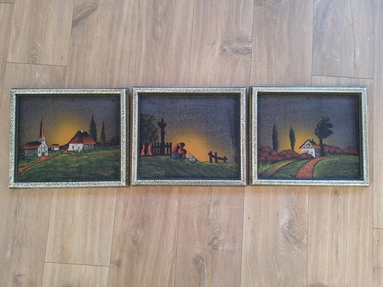 3 schilderijtjes
