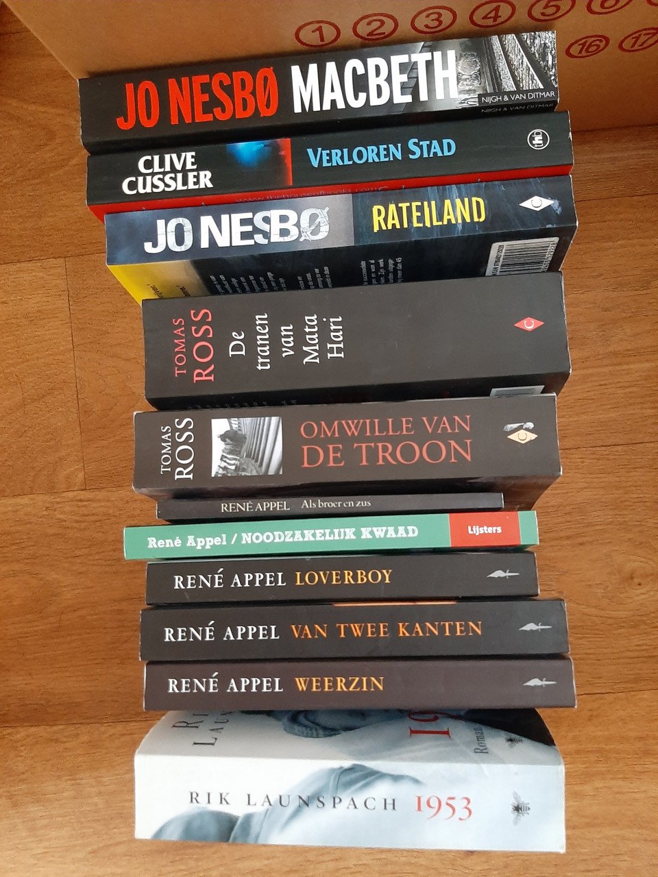 Boeken 2 euro per stuk