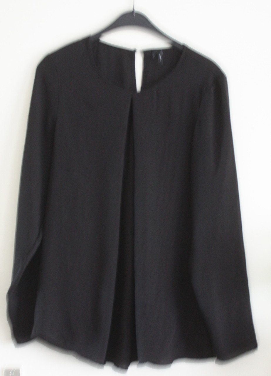Zwarte blouse shirt maat L