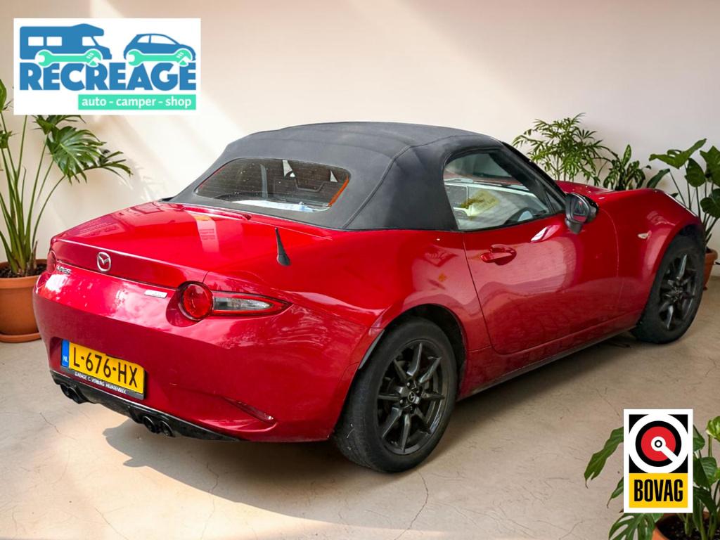 Mazda Mx-5 skyactiv-g 131 ts+ | incl. afleverbeurt, jaar apk en bovag garan