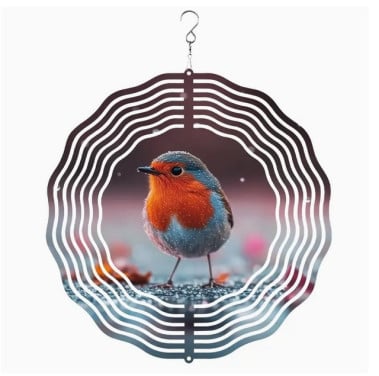 Roodborst ( windspinner / windmolen )