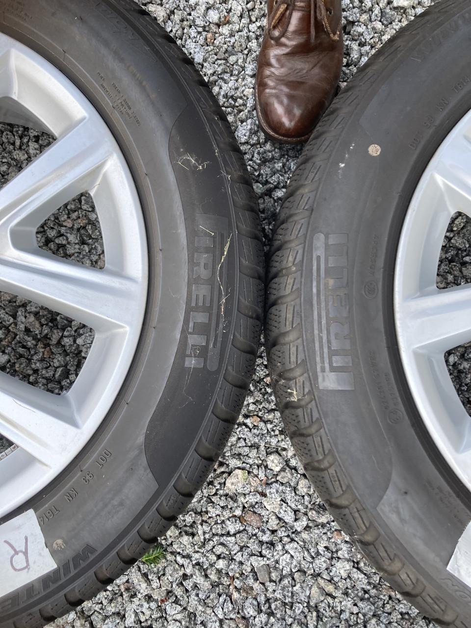 4 Winterbanden met velgen 205/60/R17 BMW X1