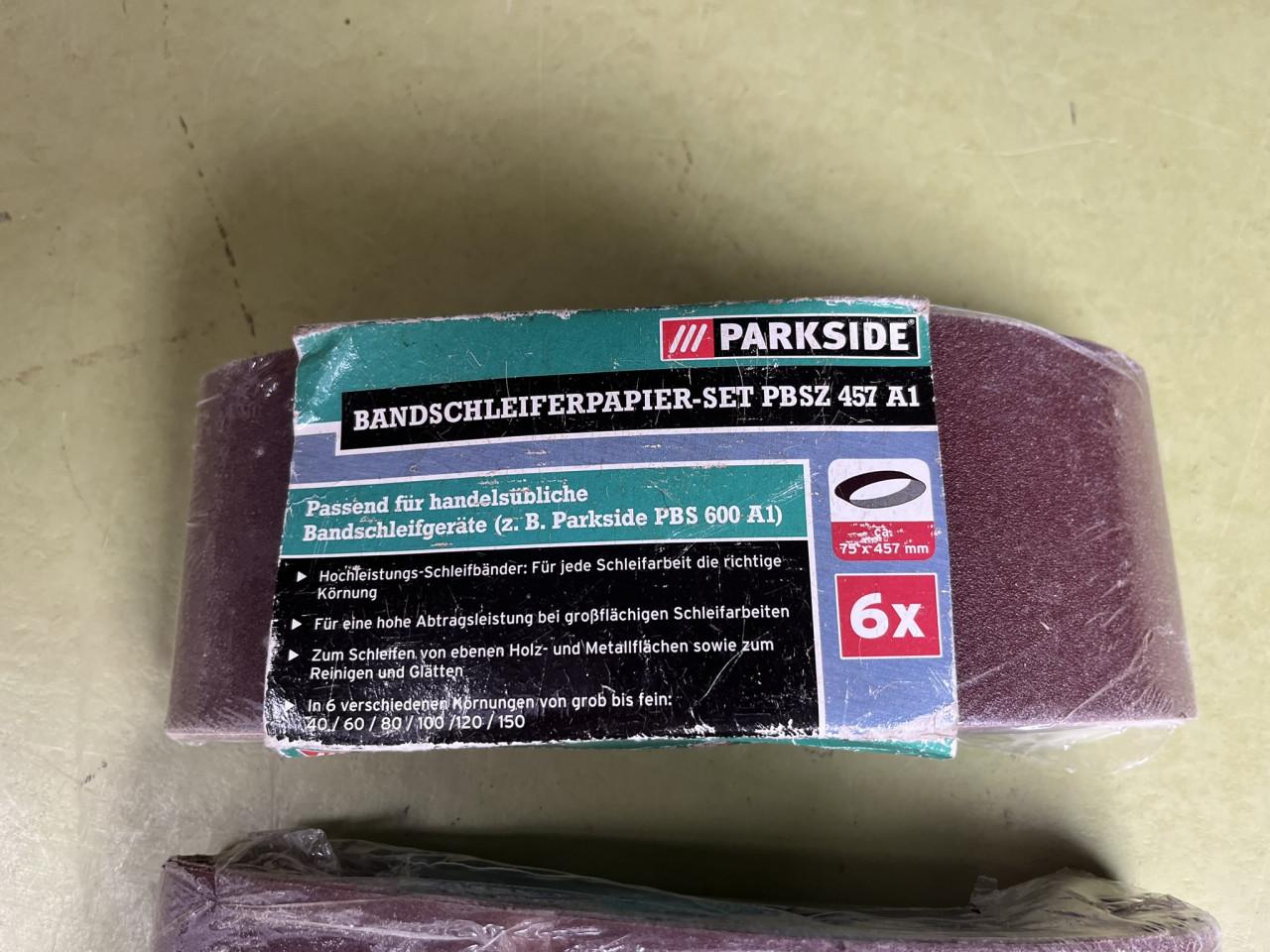 Bandschuurpapier Parkside PBSZ 457 A1