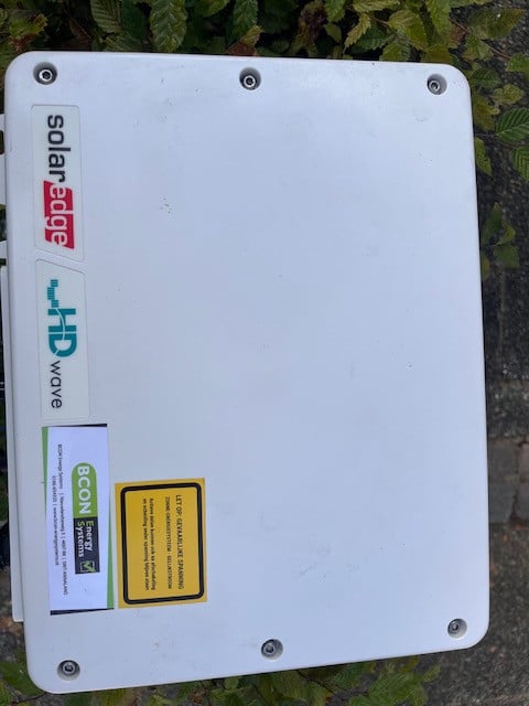 Solar Edge omvormer 3500H