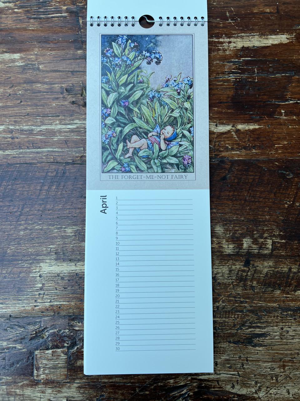 Flower Fairies verjaardagskalender