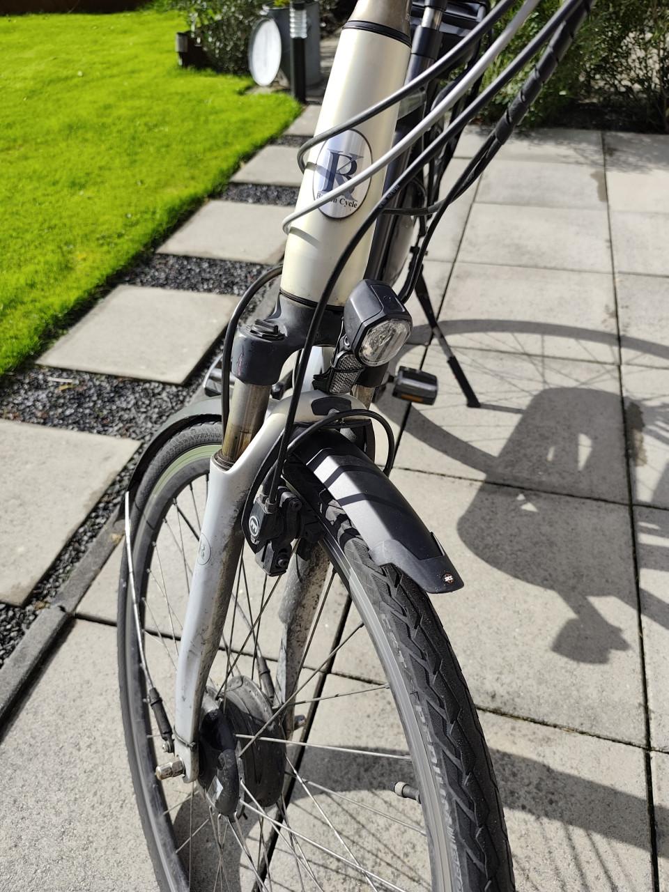Button electrische heren fiets