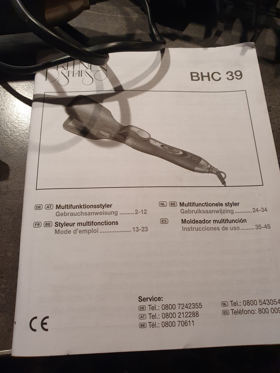 Nieuwe Beurer BHC39 - Multistyler - Britney Spears......