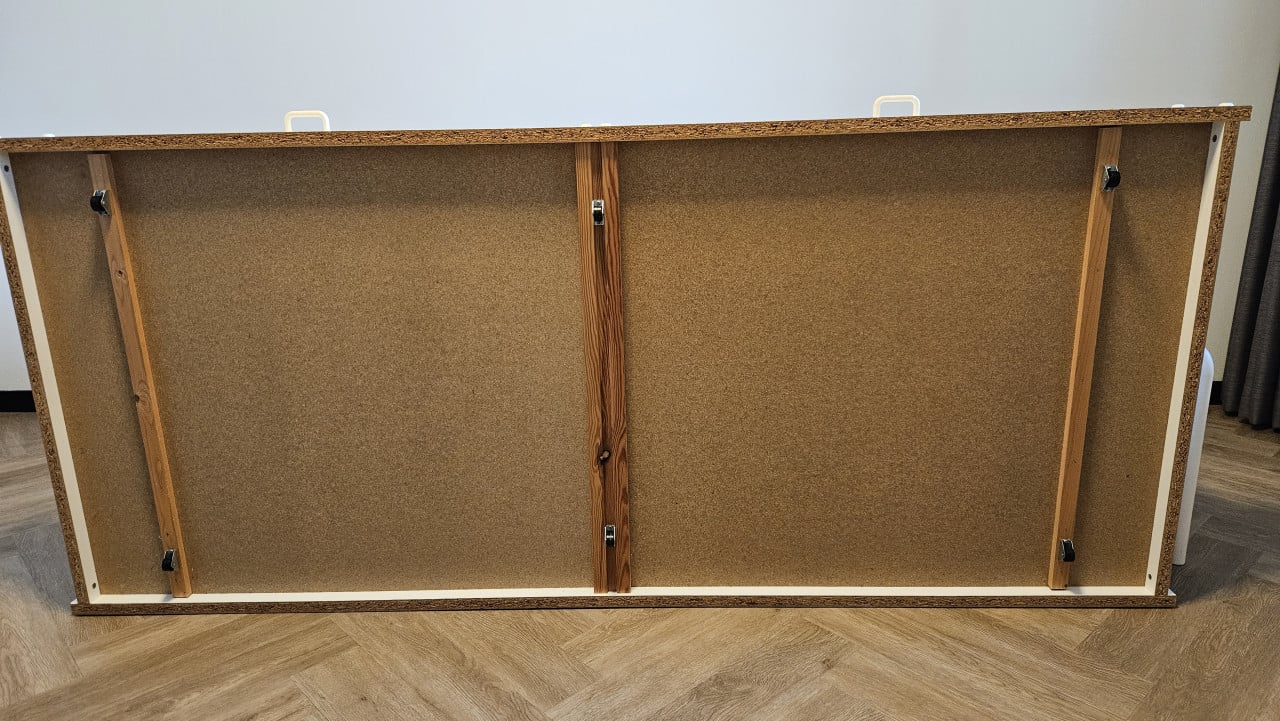 Onderschuif bed ( lade op wielen ) inclusief matrassen