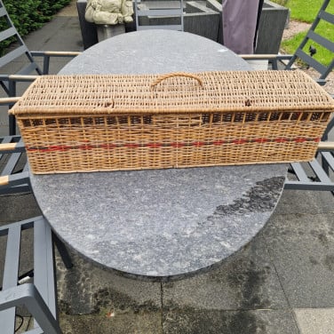 Vintage duiven vervoer mand