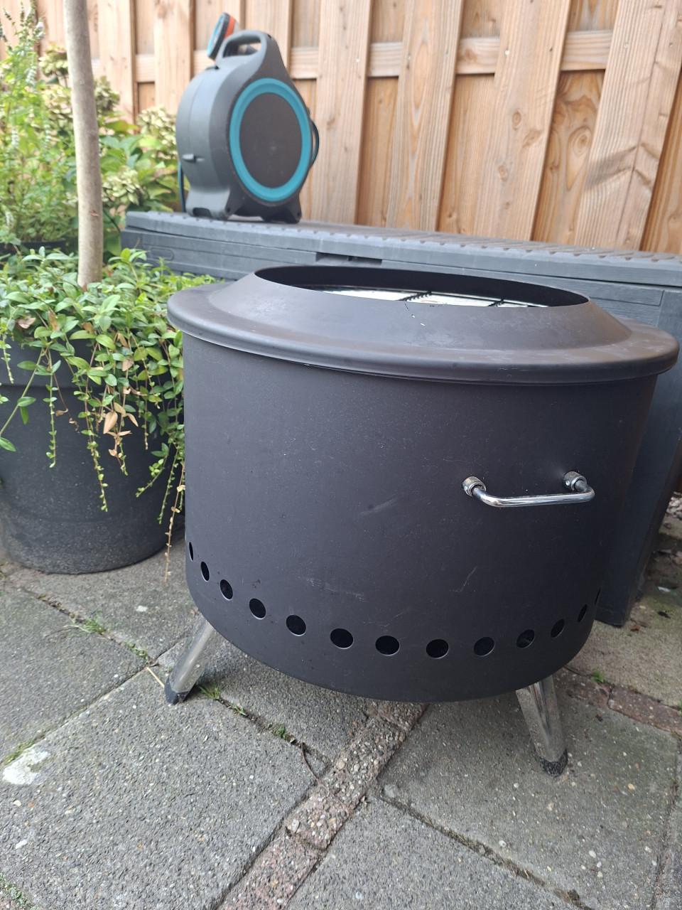 Rookvrije barbecue / vuurkorf