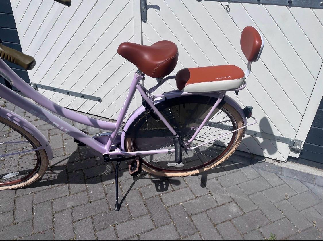 Lila spirit fiets bijna nieuw!!!